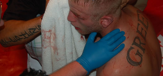 MCC 14 MMA Tattoos - Joe Stephens and Brian Green
