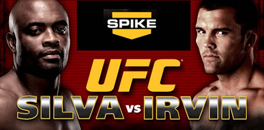 UFC Silva vs Irvin free on Spike TV!