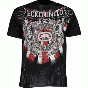 Shop for Michael Bisping's UFC100 walk out shirt by Ecko!