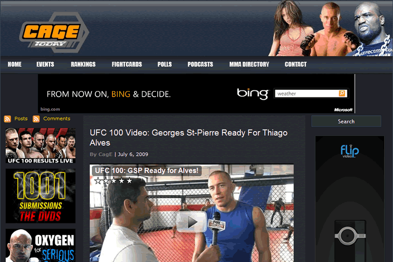 MMA Blog - Cage Today