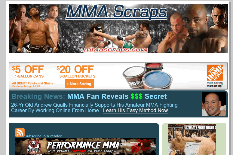 MMA Blog - MMA Scraps